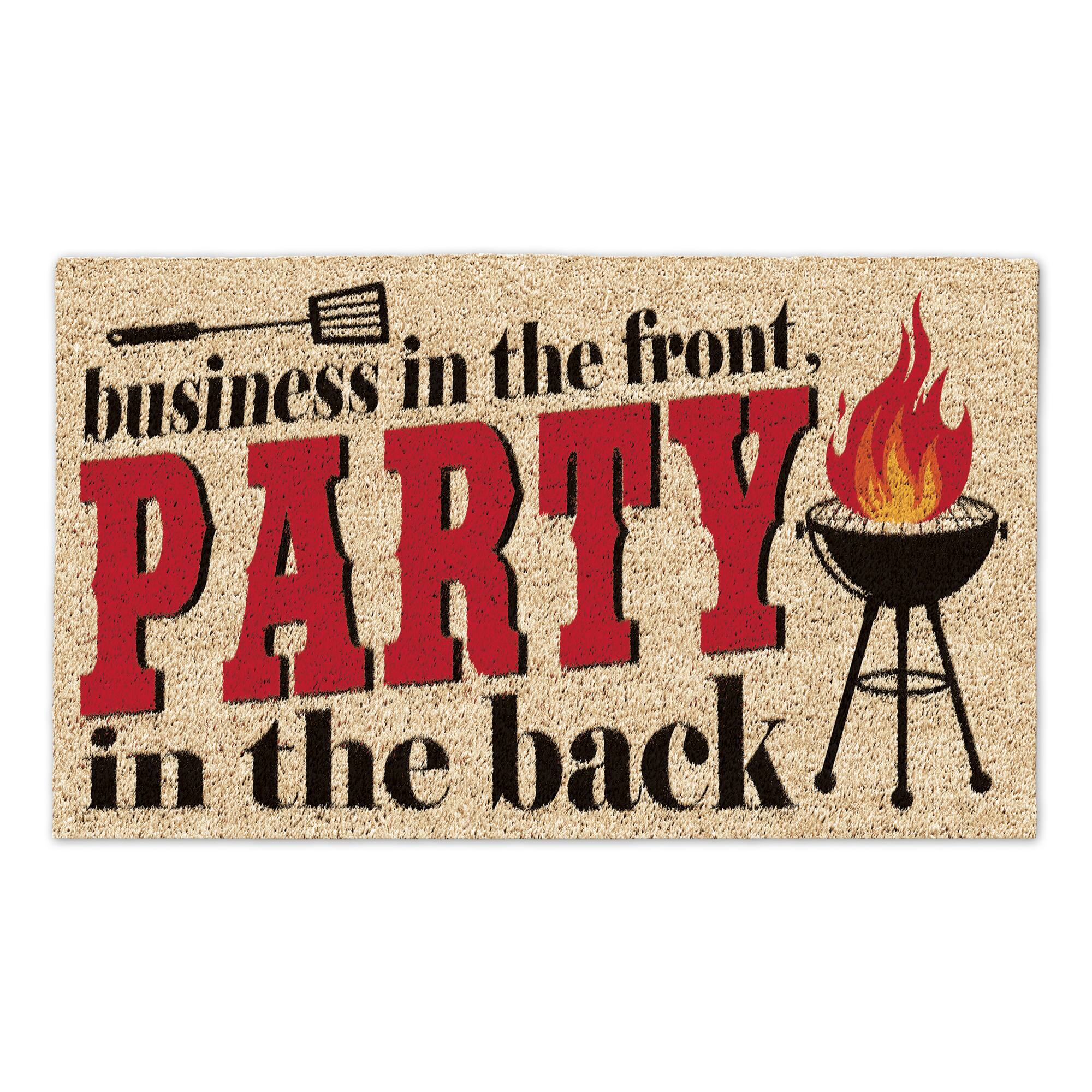 DII® Party In The Back Bbq Doormat